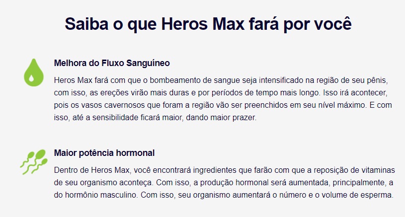  heros max beneficios