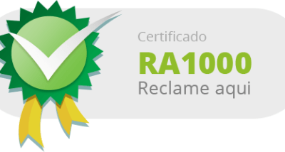 reclame aqui certificado 100